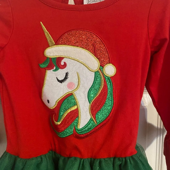 Emily Rose Christmas Unicorn Dress - Picture 4 of 9